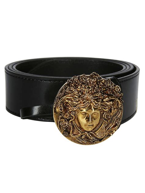 half medusa versace belt|Versace Medusa belt sale.